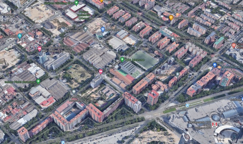 Triangles de Diagonal Mar