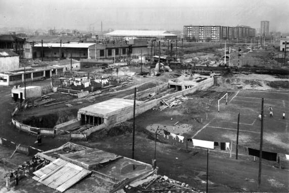 El barri de Pequin i al fons la Maresma