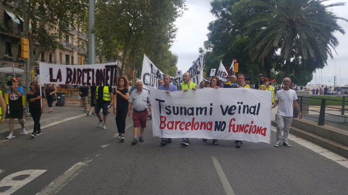 Manifestació.tsunami veinal 2