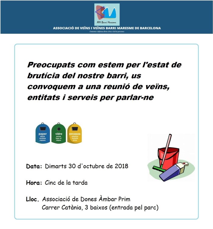 Cartell convocatoria català